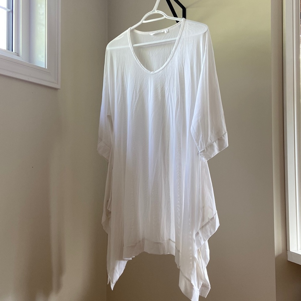 Sheer Swim Coverup O/S
